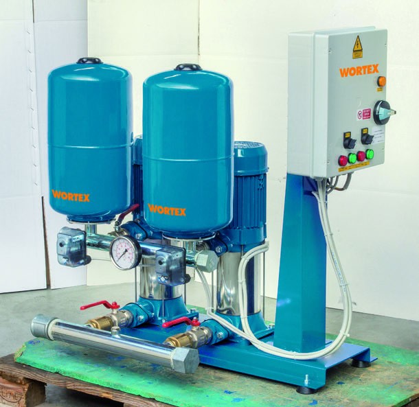 Hệ bơm tăng &aacute;p trục đứng đa tầng c&aacute;nh